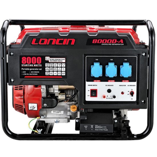 Loncin - LC8000-DA Μονοφασική Γεννήτρια 8.1 kVA