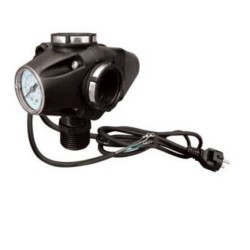 PM/5-3W Πιεζοστάτης Μονοφασικός με Ενσωματωμένο Μανόμετρο με Καλώδιο