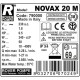 Rover Pompe - NOVAX 20M Ανοξείδωτη Αντλία Μετάγγισης Φ20 - 2850 Στροφών (περιορισμένη ποσότητα)