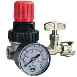 Ρυθμιστής Πίεσης για Ερασιτεχνικούς Αεροσυμπιεστές 1/4''