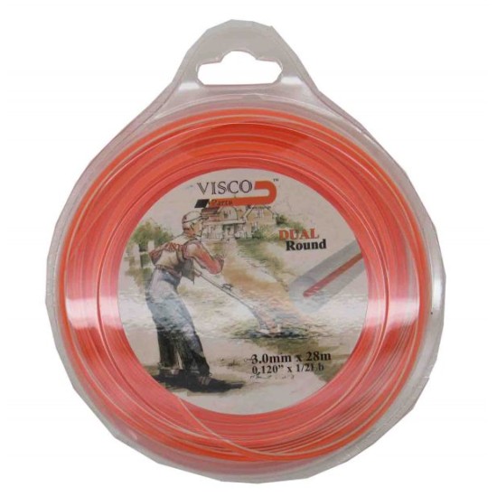 Visco - Μισινέζα Διπλής Γραμμής Στρόγγυλη 3.0x28m (περιορισμένη ποσότητα)