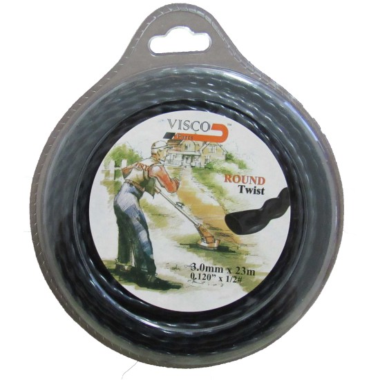 Visco - Μισινέζα Στριφτή Στρόγγυλη 3.0x23m (περιορισμένη ποσότητα)
