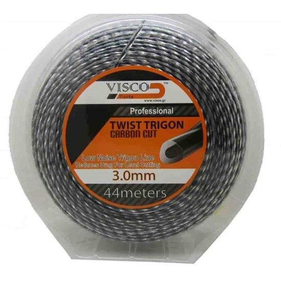 Visco - Μισινέζα Τρίγωνη Στριφτή Διπλής Γραμμής 3.0x44m (περιορισμένη ποσότητα)