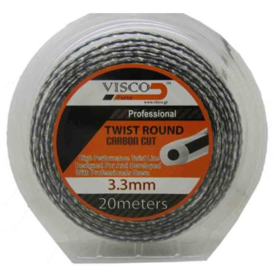 Visco - Μισινέζα Στριφτή Διπλής Γραμμής 3.3x20m (περιορισμένη ποσότητα)