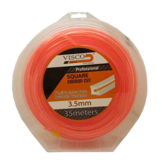 Visco - Μισινέζα 3.5-35m Διπλής Γραμμής – Τετράγωνη (περιορισμένη ποσότητα)