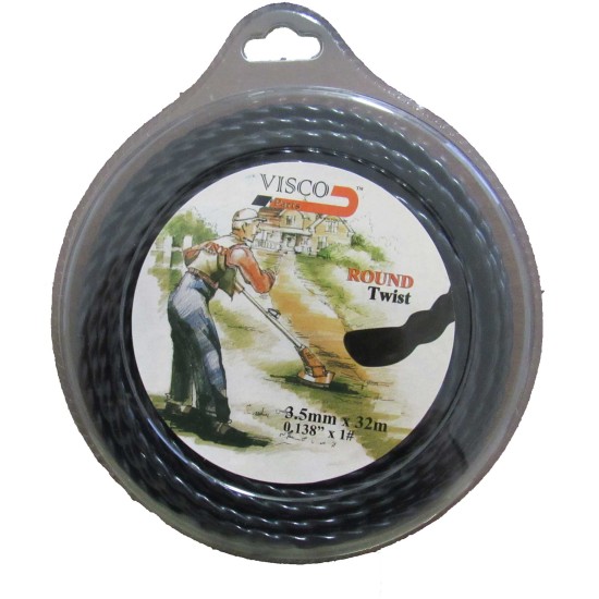 Visco - Μισινέζα Στριφτή Στρόγγυλη 3.5x32m (περιορισμένη ποσότητα)