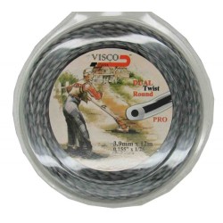 Visco - Μισινέζα Στριφτή Διπλής Γραμμής 3.9x12m (περιορισμένη ποσότητα)