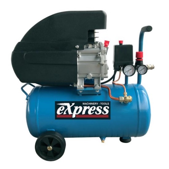 Express - Αεροσυμπιεστής Μονομπλόκ με Αεροφυλάκιο 24lt - 2Hp (περιορισμένη ποσότητα)