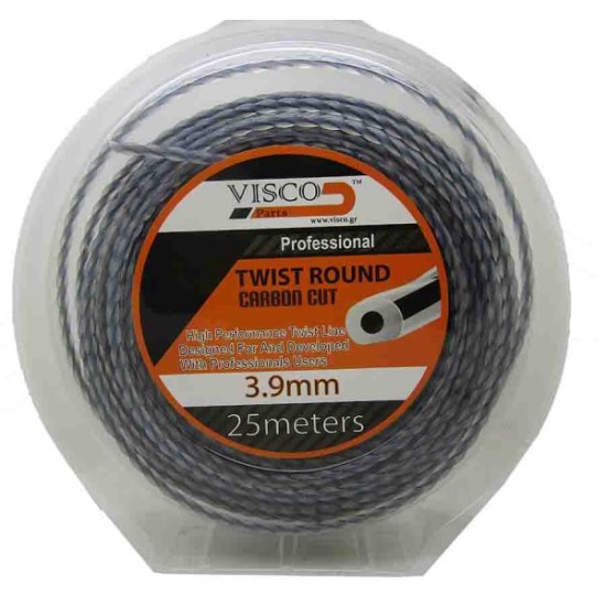 Visco - Μισινέζα Στριφτή Διπλής Γραμμής 3.9x25m (περιορισμένη ποσότητα)