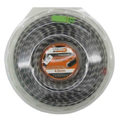 Visco - Μισινέζα Τρίγωνη Στριφτή Διπλής Γραμμής 4x25m (περιορισμένη ποσότητα)