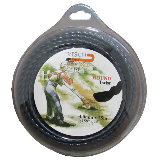 Visco - Μισινέζα Στριφτή Στρόγγυλη 3.9x25m (περιορισμένη ποσότητα)