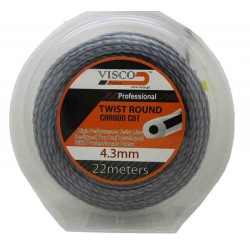 Visco - Μισινέζα Στριφτή Διπλής Γραμμής 4.3x22m (περιορισμένη ποσότητα)