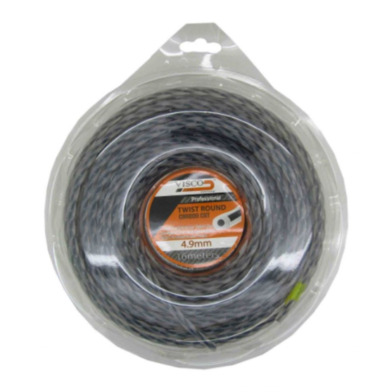 Visco - Μισινέζα Τρίγωνη Στριφτή Διπλής Γραμμής 4.3x23m (περιορισμένη ποσότητα)