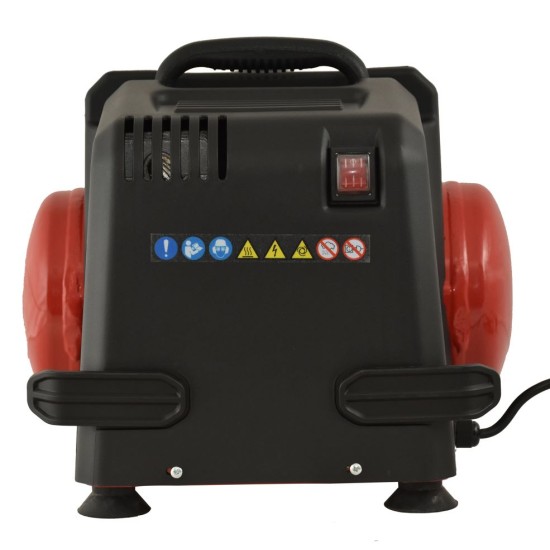 Toros - Αεροσυμπιεστής Μονομπλόκ Oilfree 1.5Hp / 6lt
