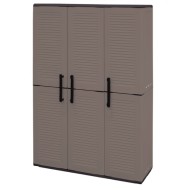 Artplast - Easy E101 Πλαστική Ντουλάπα με 3 Ράφια και Χώρο για Σκούπα (περιορισμένη ποσότητα)