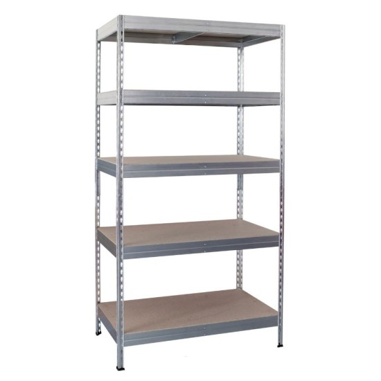 Unimac - Ραφιέρα Γαλβανιζέ με 5 Ράφια Νοβοπάν (100x50x192 cm) (περιορισμένη ποσότητα)