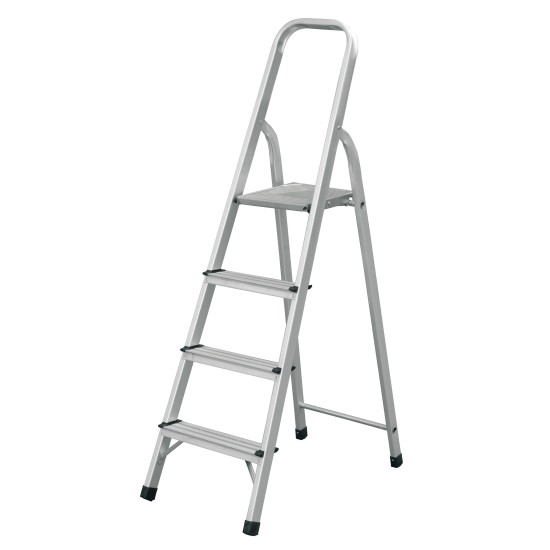 Bulle - Σκάλα Αλουμινίου Σειρά LA με 3 Σκαλιά και 1 Πλατύσκαλο