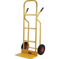 Express - Καρότσι Μεταφοράς για Φορτίο Βάρους έως 250kg σε Κίτρινο Χρώμα με Τροχούς PU Foam