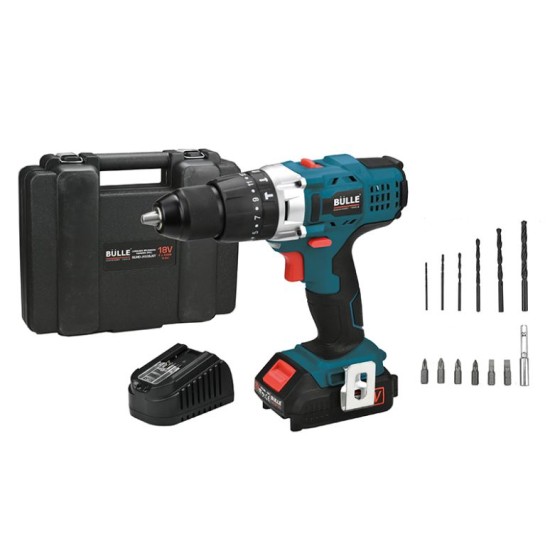 Bulle - Κρουστικό Δραπανοκατσάβιδο 18 Volt 1x2.0Ah (περιορισμένη ποσότητα)
