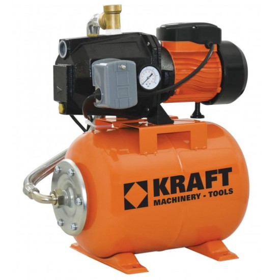 Kraft - Πιεστικό Συγκρότημα με Δοχείο και Αντλία 750W
