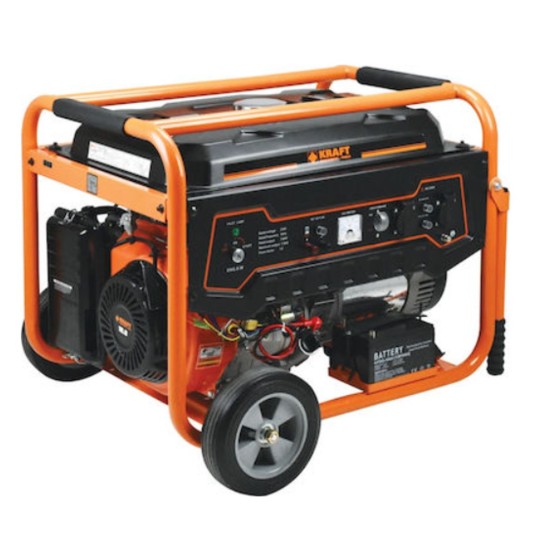 Kraft - T-9000-3 Ηλεκτρογεννήτρια Βενζίνης Τριφασική με Μίζα (περιορισμένη ποσότητα)