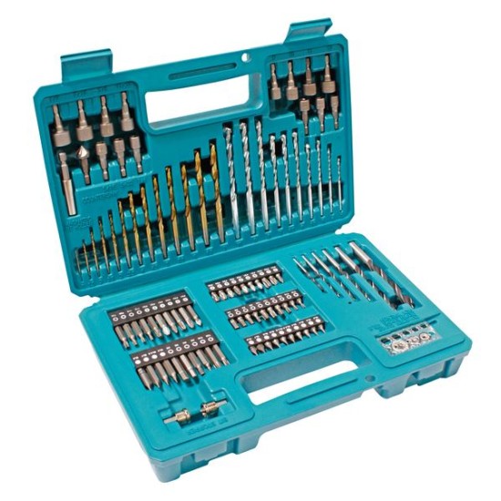 Makita - Βαλίτσα Εξαρτημάτων για Διάτρηση και Στερέωση 102 Τεμαχίων