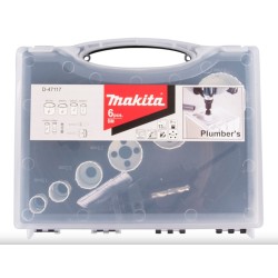 Makita - Σετ Διμεταλλικών Ποτηροτρύπανων 6τμχ (19-57 mm) Υδραυλικών (περιορισμένη ποσότητα)