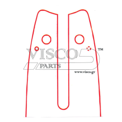 Visco - Λάμα με Γρανάζι 16¨-40-3/8-050-1.3 Οδηγοί: 55 (περιορισμένη ποσότητα)