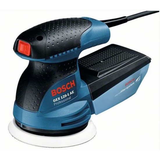 Bosch - GEX 125-1 AE Έκκεντρο Τριβείο Professional 250W με Ρύθμιση Ταχύτητας και με Σύστημα Αναρρόφησης