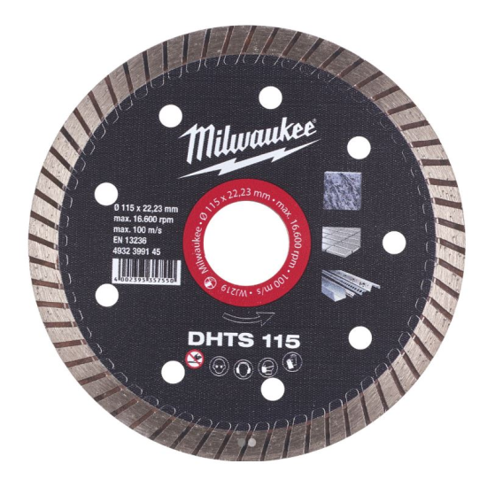 Milwaukee - Διαμαντόδισκος Κοπής Φ115 (περιορισμένη ποσότητα)