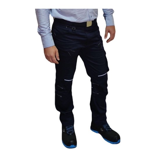 ERGOline - Παντελόνι Εργασίας Stretch Shark Μπλε (L)