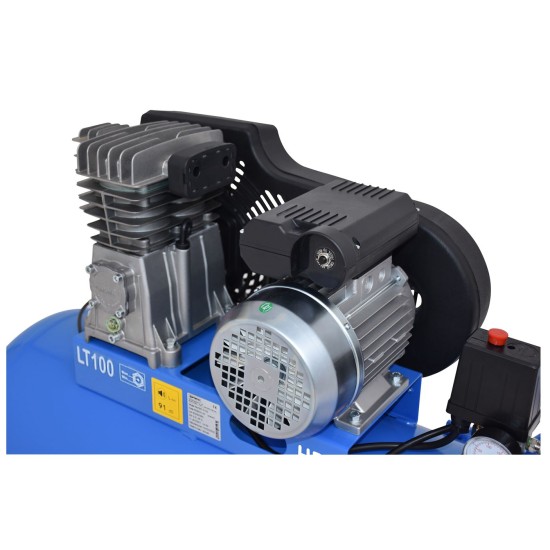 Toros - Αεροσυμπιεστής με Ιμαντα Blue Line με Αεροφυλάκιο 100 lt - 3 Hp (περιορισμένη ποσότητα)