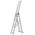 Bulle - Σκάλα Τριπλή Αναδιπλώμενη Αλουμινίου (3x9) (περιορισμένη ποσότητα)