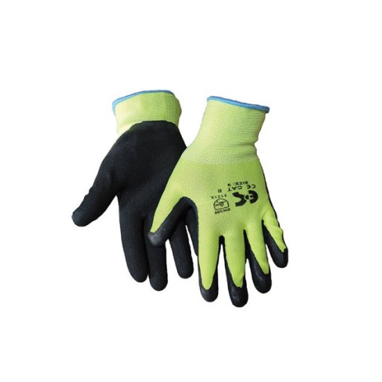 Ergogloves - Γάντια NBR-HI-VI σε Χρώμα Κίτρινο No10 1 Ζευγάρι