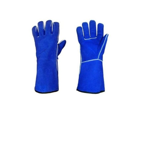 Ergogloves - Γάντια Από Δέρμα Ηλεκτροσυγκόλησης σε Χρώμα Μπλέ No10 1 Ζευγάρι