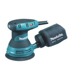 Makita - BO5031K Έκκεντρο Τριβείο 125mm Ρεύματος 300W με Ρύθμιση Ταχύτητας και με Σύστημα Αναρρόφησης σε Βαλιτσάκι (περιορισμένη ποσότητα)