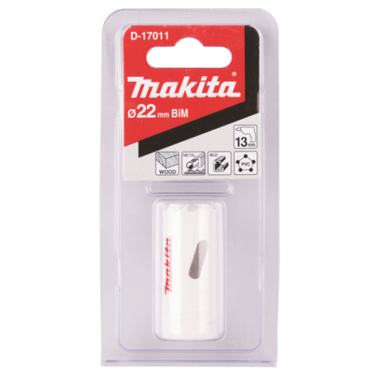 Makita - Ποτηροπρίονο Bi-Metal Φ22mm Standard (38mm μήκος) (περιορισμένη ποσότητα)
