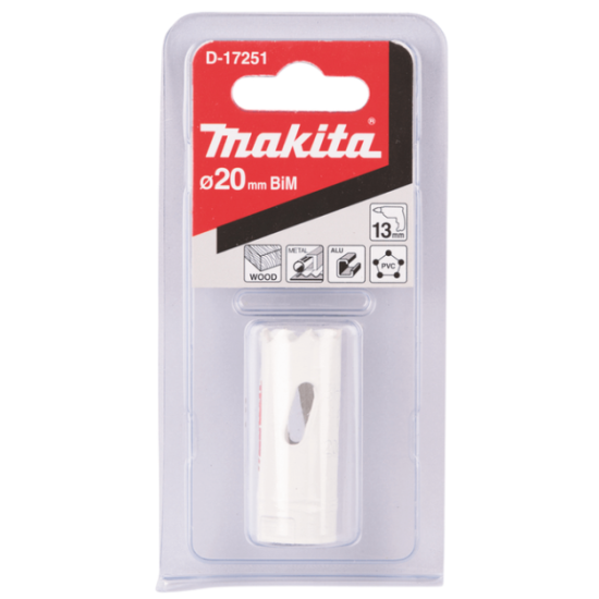 Makita - Ποτηροπρίονο Bi-Metal Φ20mm Standard (38mm μήκος) (περιορισμένη ποσότητα)