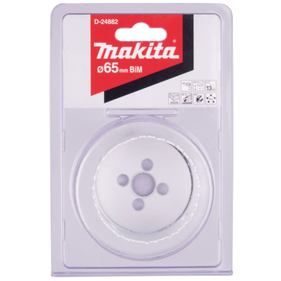 Makita - Ποτηροπρίονο Bi-Metal Φ65mm Standard (38mm μήκος) (περιορισμένη ποσότητα)