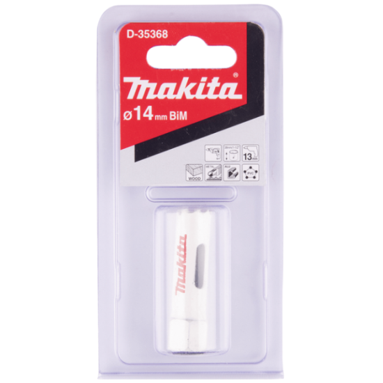 Makita - Ποτηροπρίονο Bi-Metal Φ14mm Standard (38mm μήκος) (περιορισμένη ποσότητα)