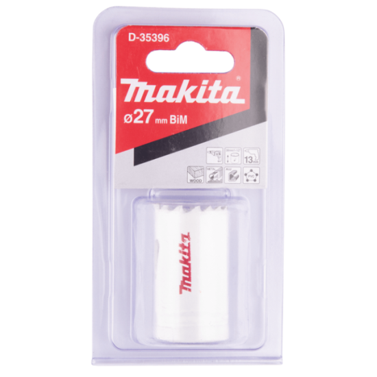 Makita - Ποτηροπρίονο Bi-Metal Φ27mm Standard (38mm μήκος) (περιορισμένη ποσότητα)