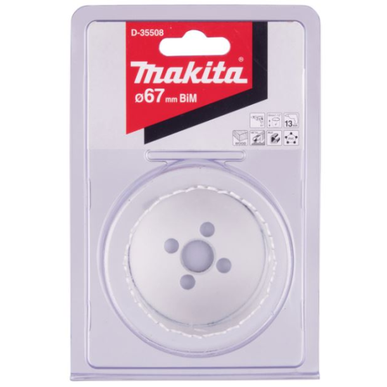 Makita - Ποτηροπρίονο Bi-Metal Φ67mm Standard (38mm μήκος)