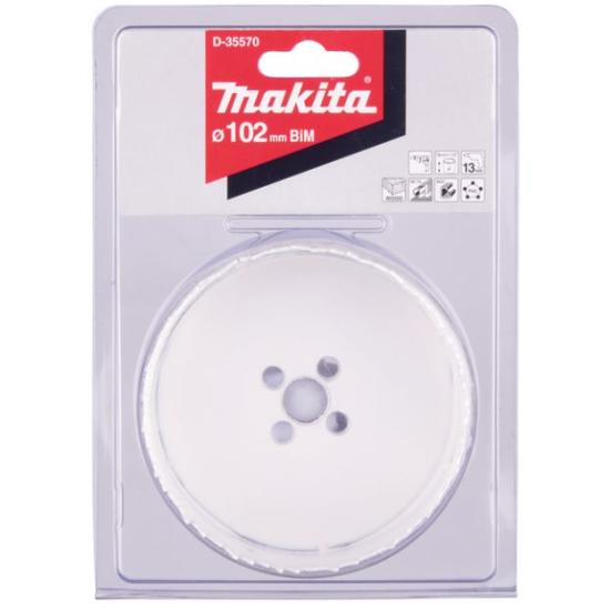 Makita - Ποτηροπρίονο Bi-Metal Φ102mm Standard (38mm μήκος)