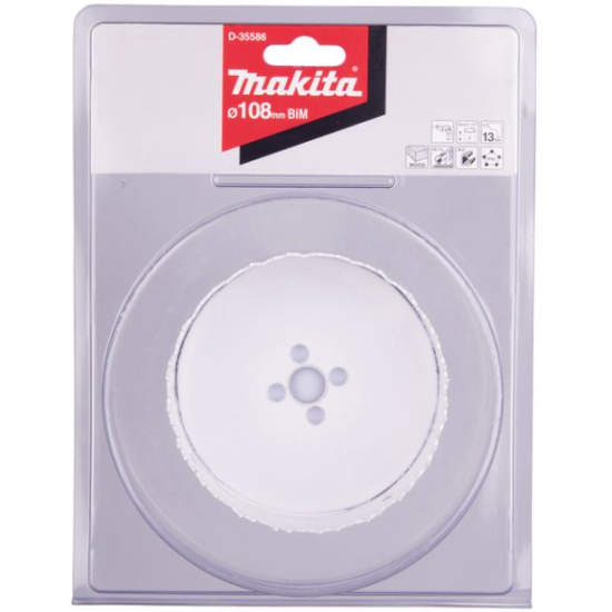 Makita - Ποτηροπρίονο Bi-Metal Φ108mm Standard (38mm μήκος)