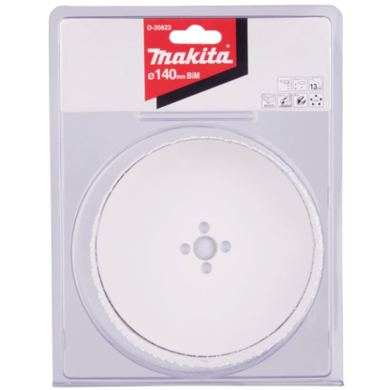 Makita - Ποτηροπρίονο Bi-Metal Φ140mm Standard (38mm μήκος) (περιορισμένη ποσότητα)