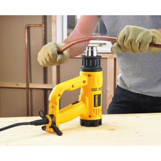 Dewalt - D26411 Πιστόλι Θερμού Αέρα 1800W με Ρύθμιση Θερμοκρασίας εώς και 600°C
