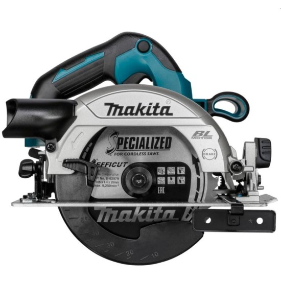 Makita - DHS660ZJ Δισκοπρίονο Μπαταρίας 18V 165mm με Σύστημα Αναρρόφησης σε Makpac (Solo - Χωρίς Μπαταρία & Φορτιστή) (περιορισμένη ποσότητα)