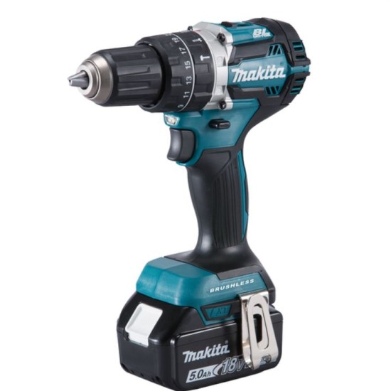 Makita - DLX2359TJ1 Σετ Κρουστικό Δραπανοκατσάβιδο & Μπουλονόκλειδο 18V με 3 Μπαταρίες 5Ah, Φορτιστή σε Makpac