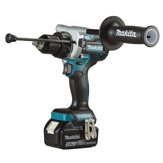 Makita - DLX2435TJ Σετ Κρουστικό Δραπανοκατσάβιδο & Γωνιακός Τροχός 18V με 3 Μπαταρίες 5Ah, Φορτιστή σε Makpac (περιορισμένη ποσότητα)