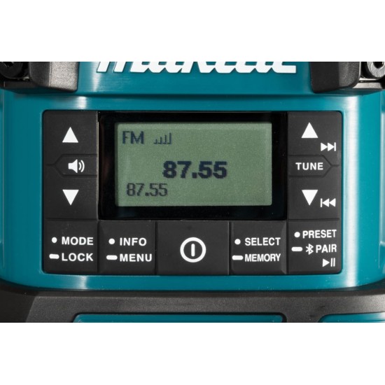 Makita - DMR057 Φανάρι Μπαταρίας με Ραδιόφωνο (Solo - Χωρίς Μπαταρία και Φορτιστή)